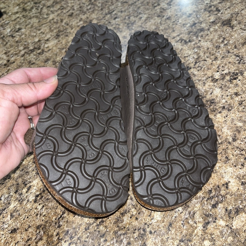 Birkenstock Kids Roma Sandals US Size 2 EU 33 Unisex Mocha 33 210 L2 - Picture 7 of 10